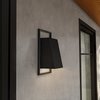 Designers Fountain Pine Hills 135 in 1Light Black Outdoor Wall Lantern D261M-8EW-BK